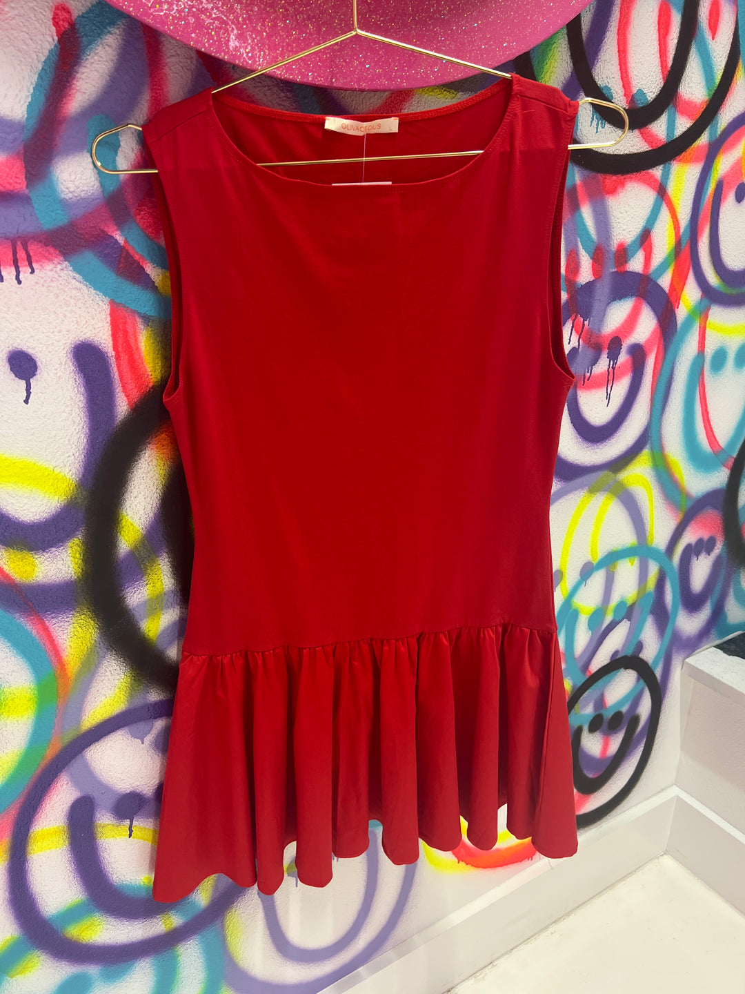 Raider Alley Red Tank Dress