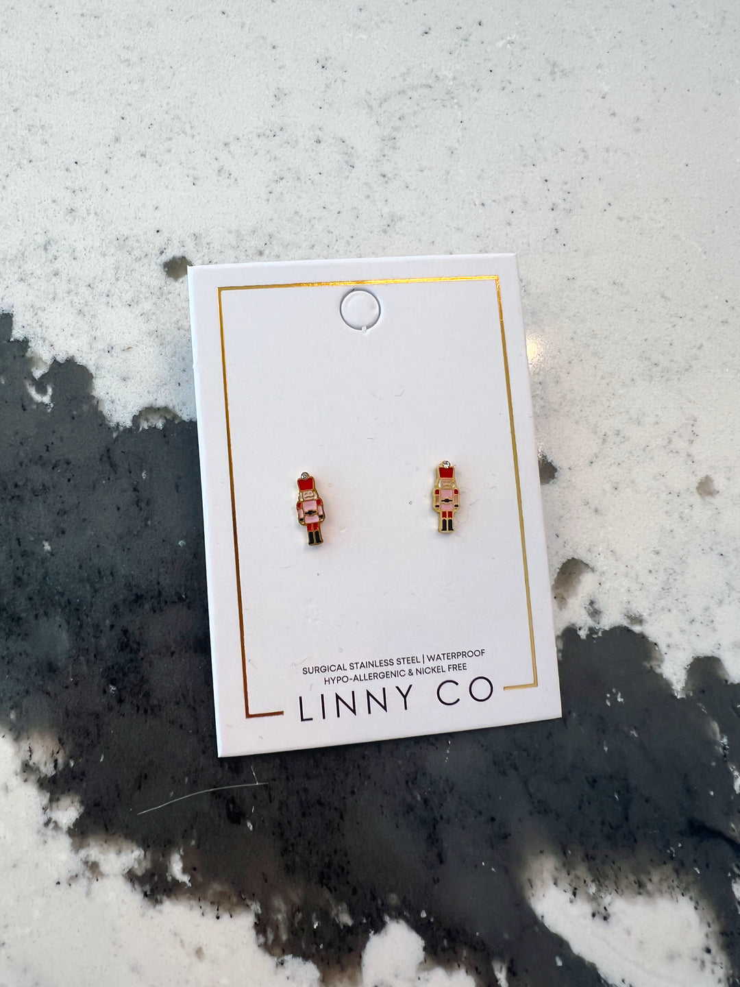 Nutcracker Screwback Studs