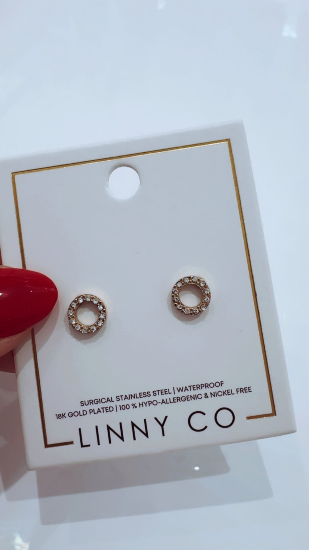 Lainey ScrewBack Stud Earrings