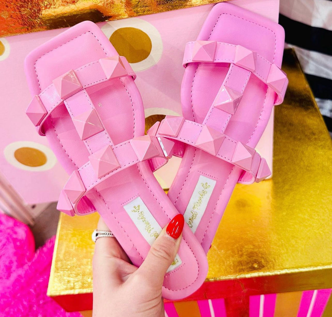 Mandy Pink Sandals