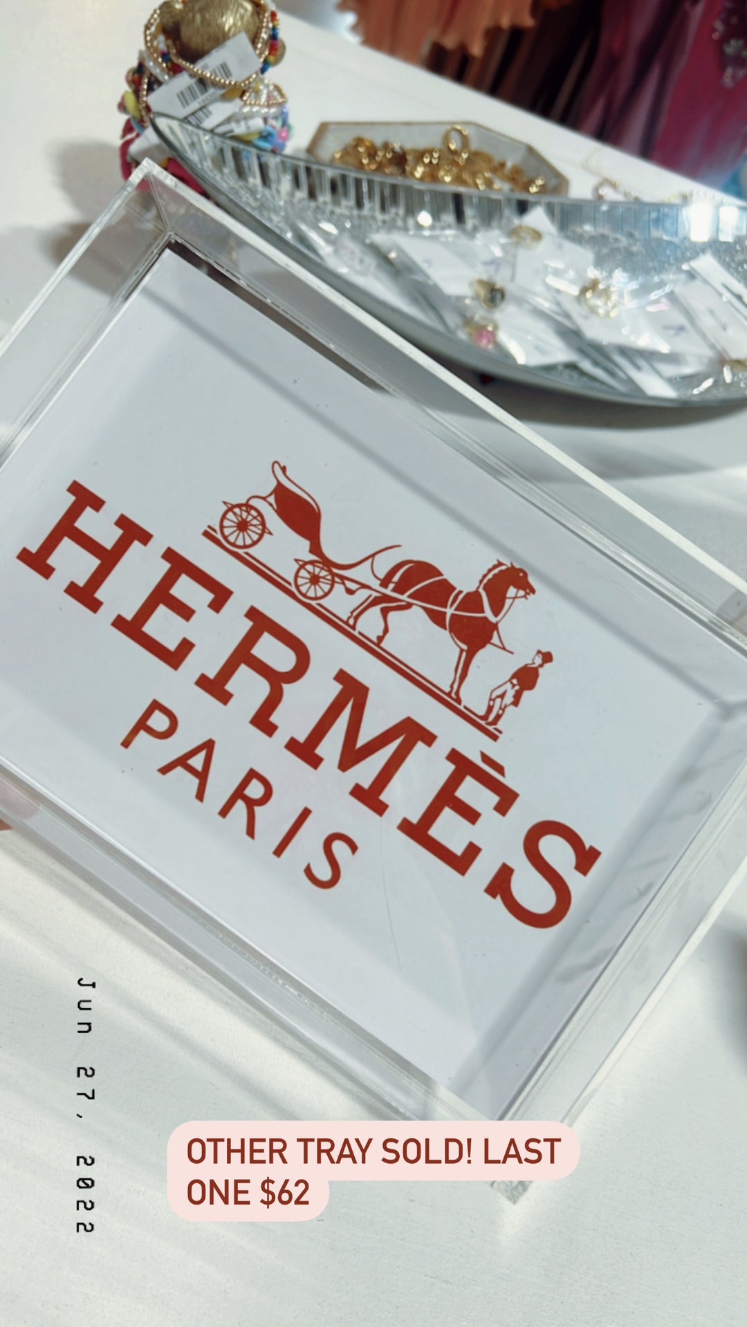 Hermes Hot to Trot Small Tray