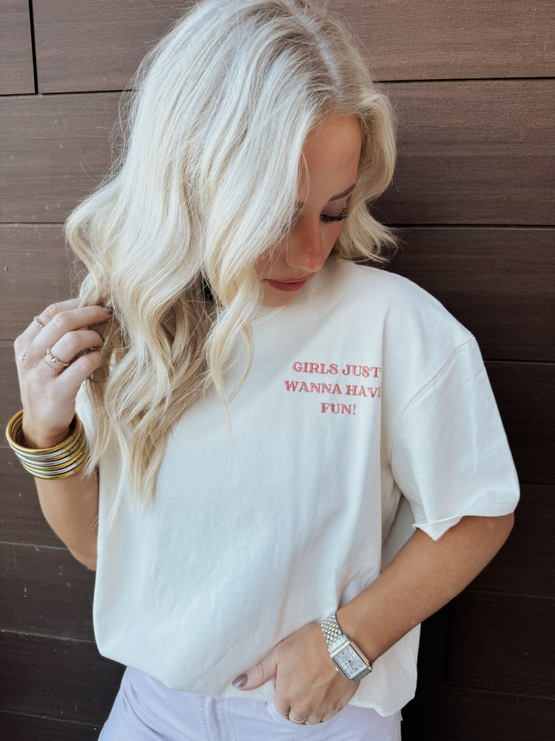 Girls Just Wanna Have Fun Tee