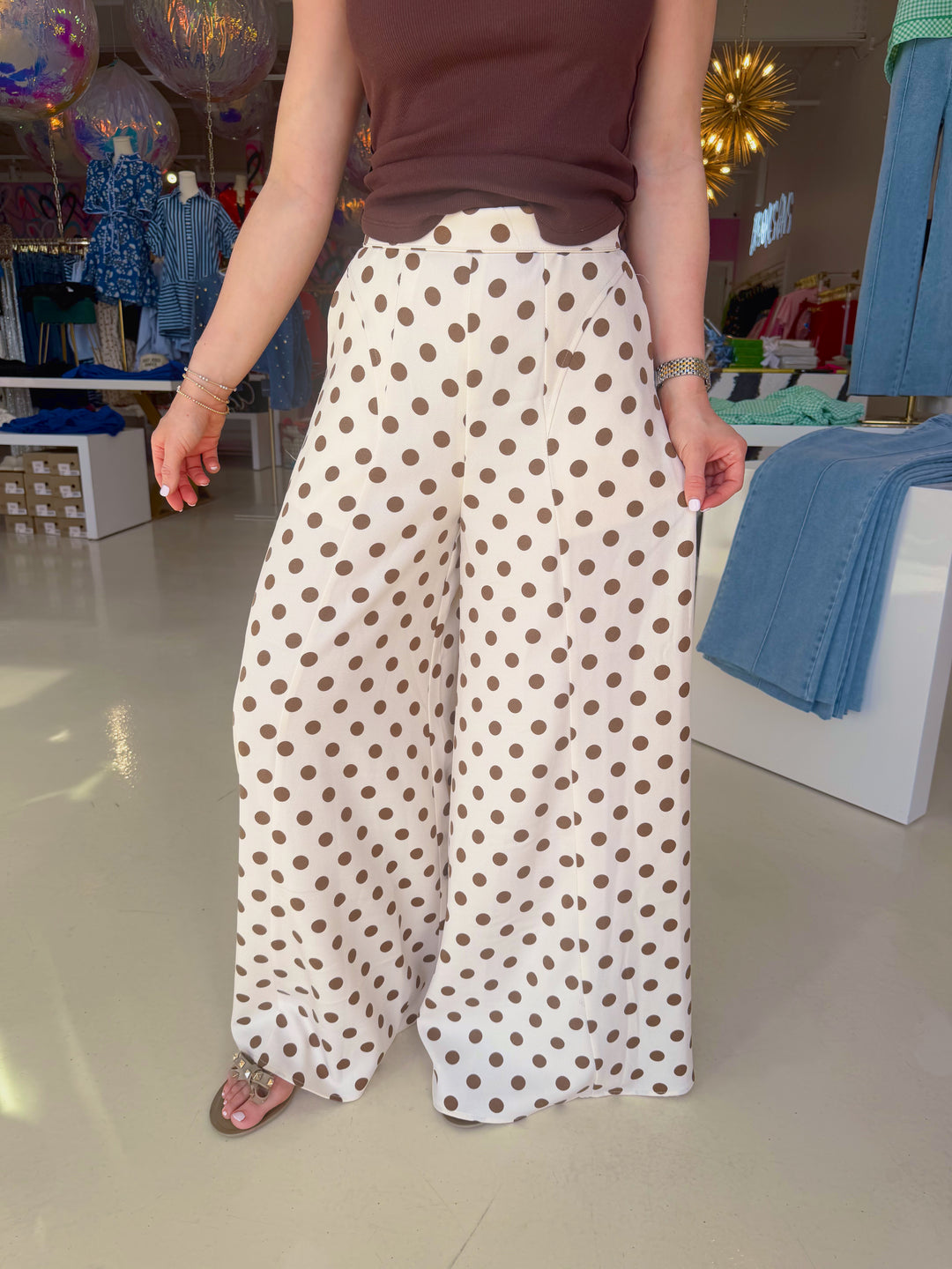 All Eyes on Me Polkadot Pant | Colors