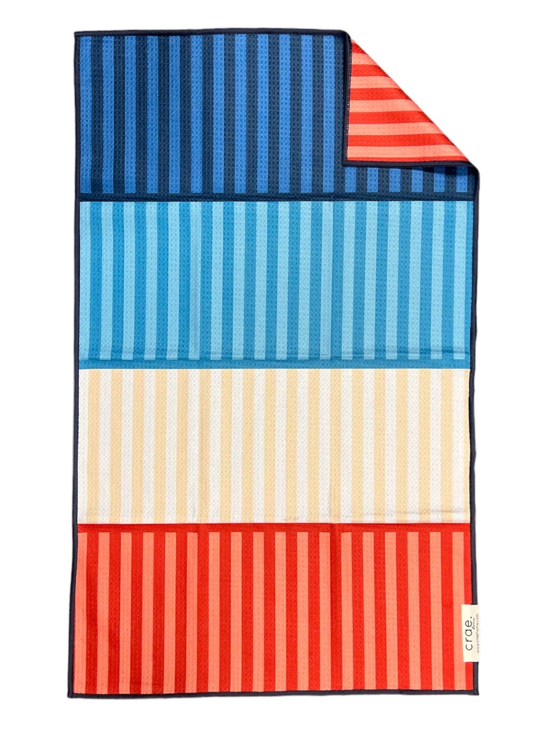 Stars & Stripes On Stripes 2 Double Sided-Hand Towels