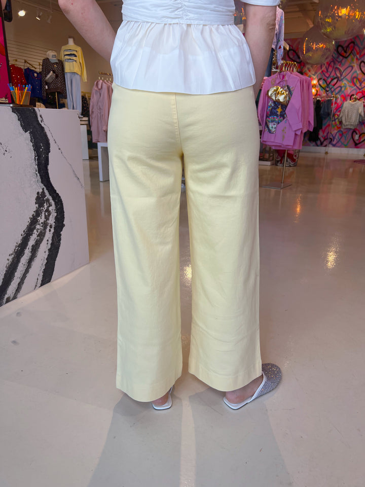 Lemon Pepplin Denim Jeans