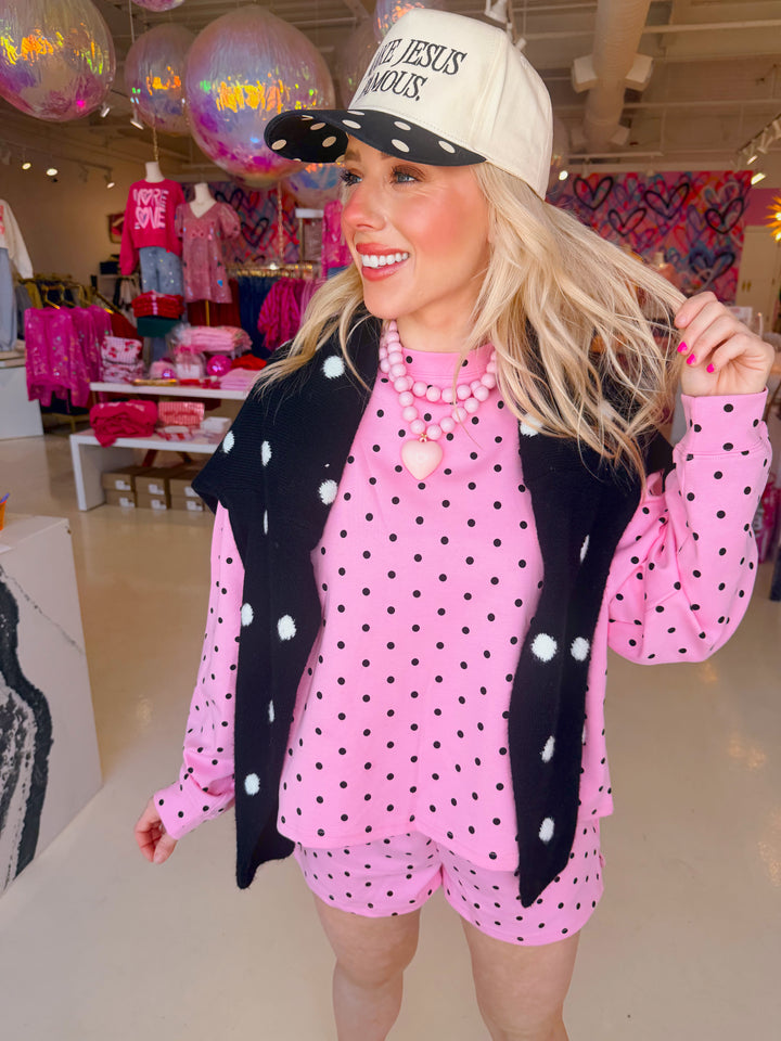 Make Jesus Famous Polka Dot Hat- Pre Order
