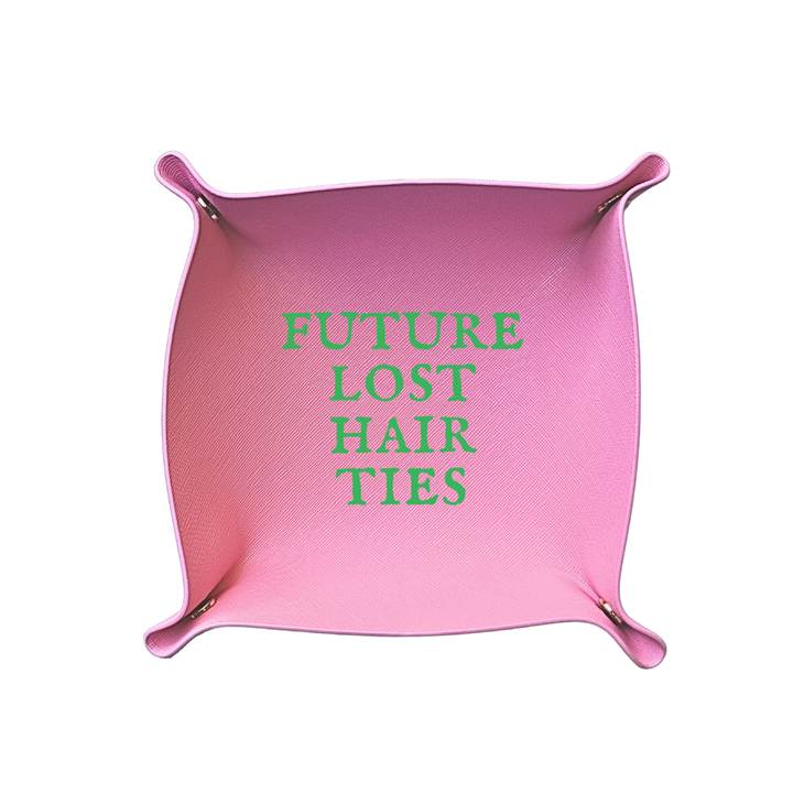 Future Lost Hair Ties (Pink & Green) Trinket tray valentines