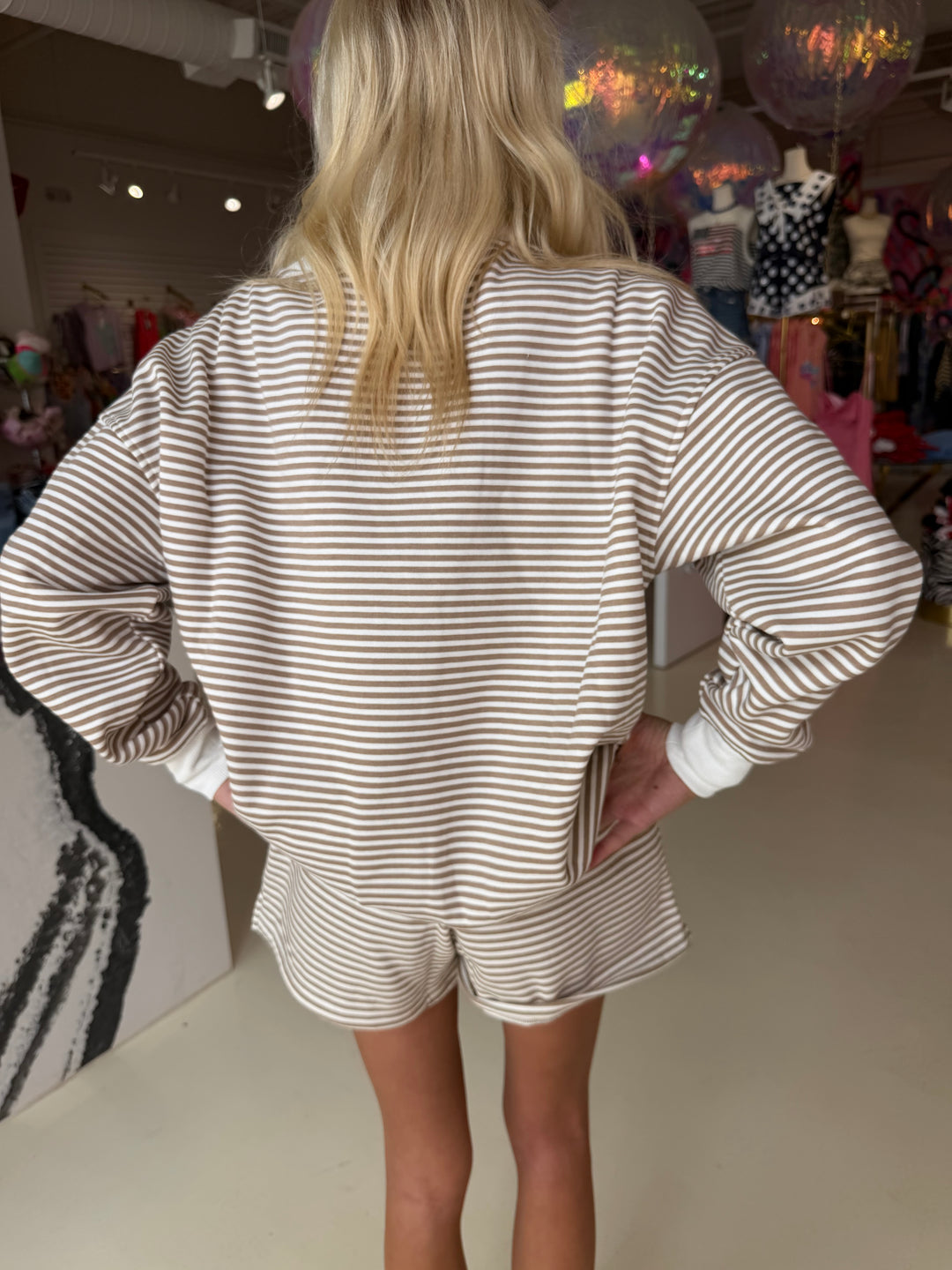 Sandy Striped Shorts