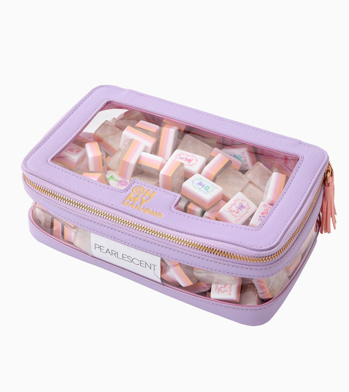 OH MY MAHJONG Lavender Tile Bag