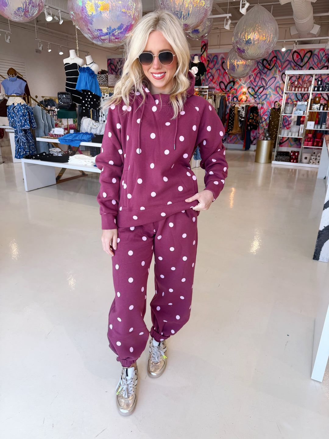 Very Berry Polka Dot Set