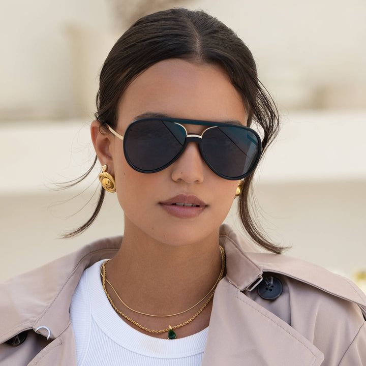 Shay (NEW) Unisex Aviator Sunglasses