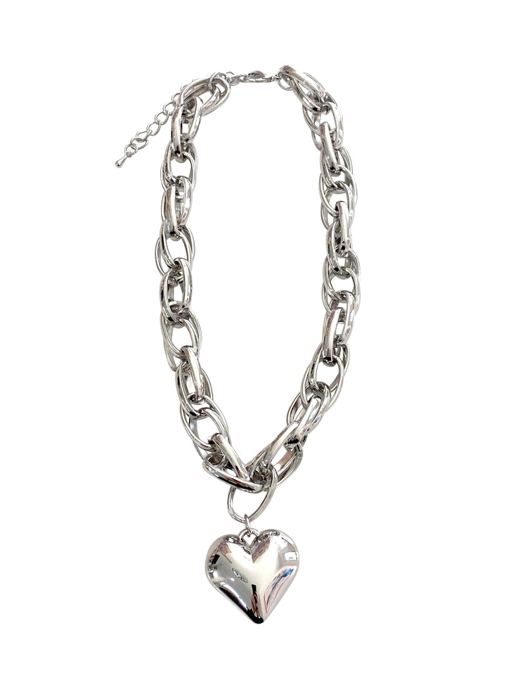 Alyssa Heart Chain Necklace