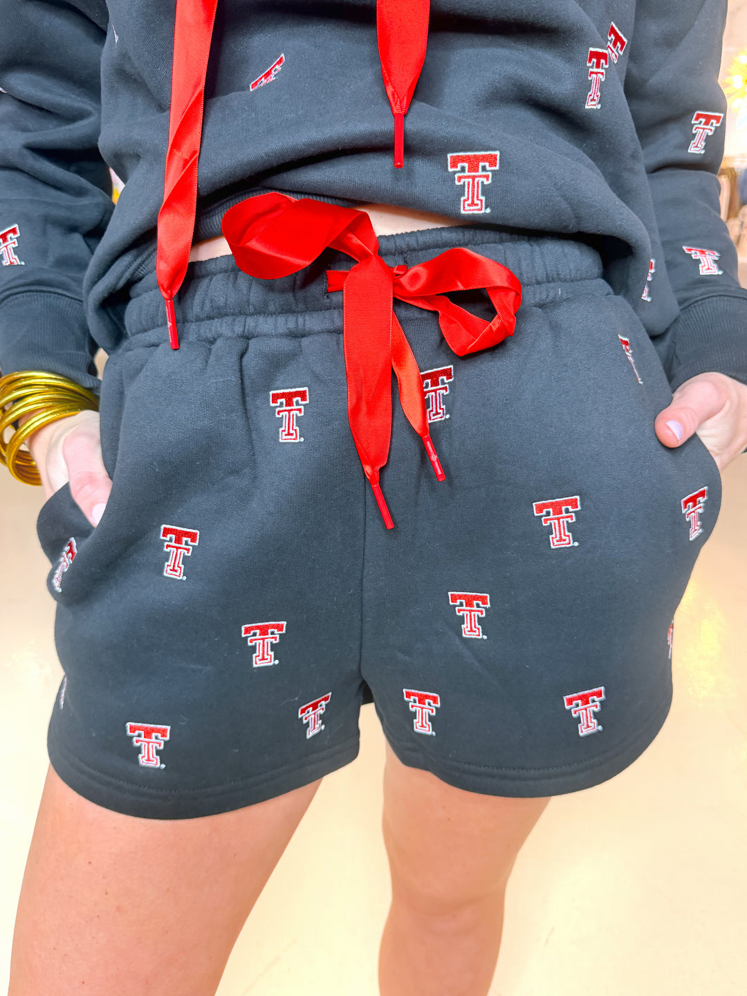 Brianna Cannon Texas Tech Fleece Shorts