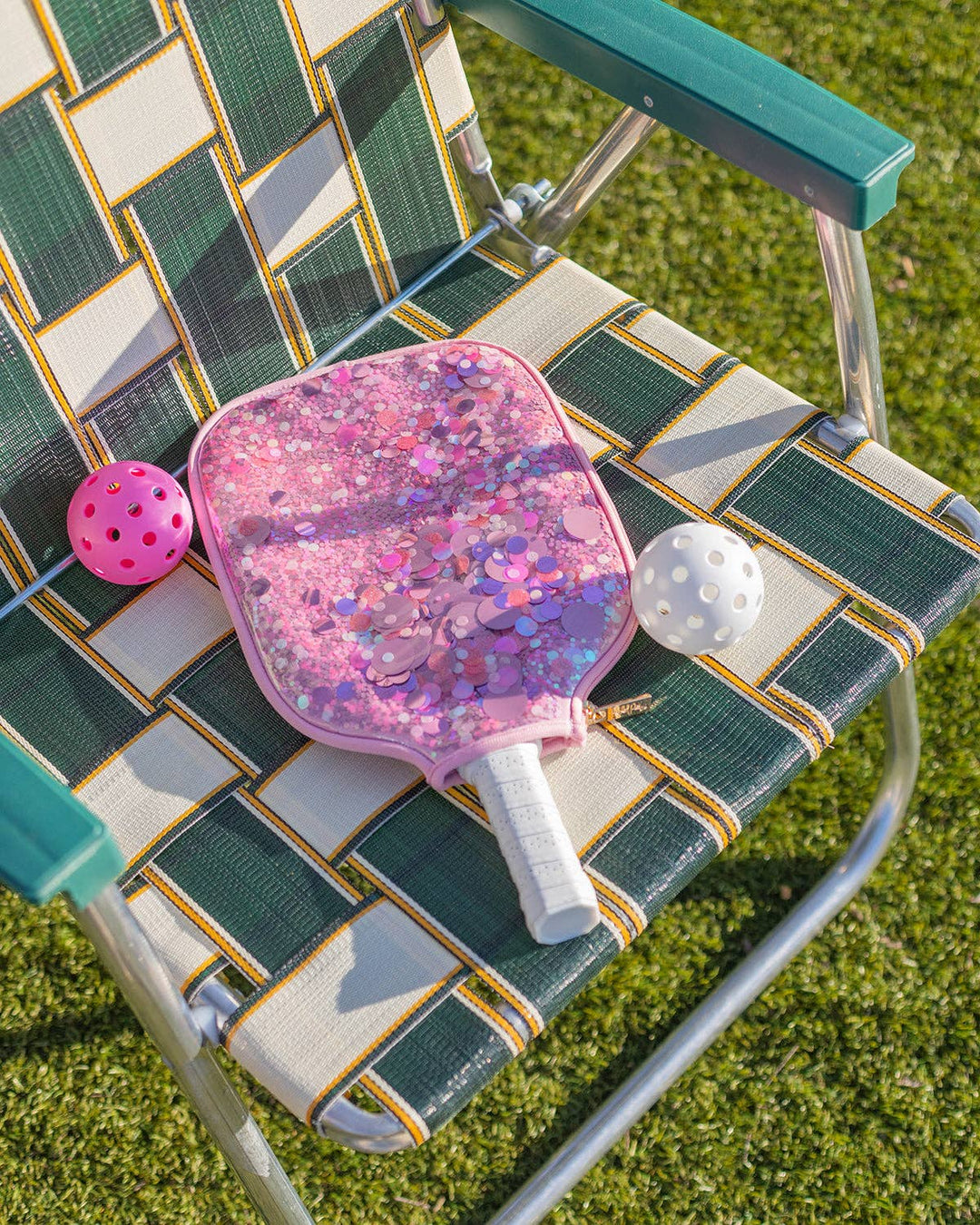 PICKLE PARTY PICKLEBALL PADDLE AND CONFETTI COVER SET