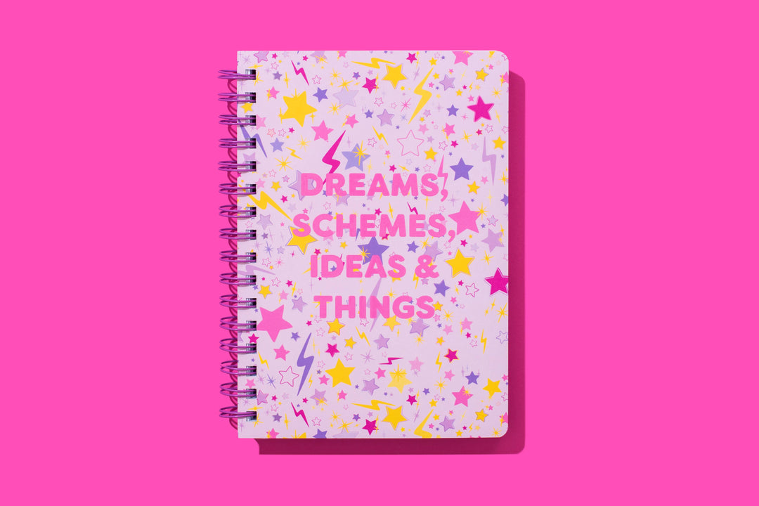 Spiral Notebook - "Dreams..." -