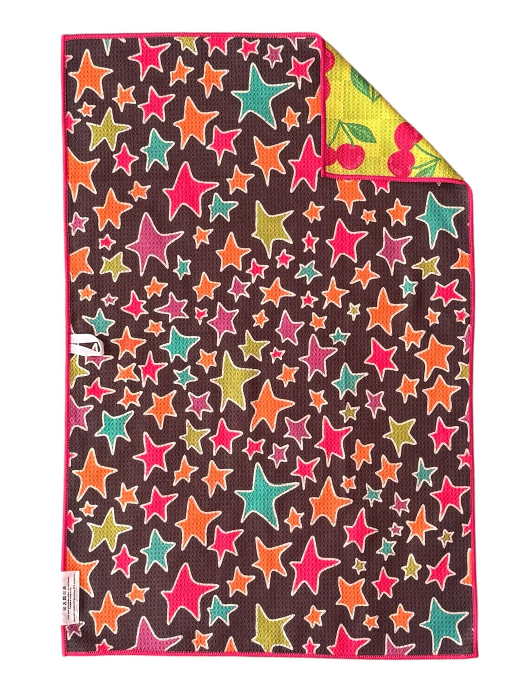 Cherry Burst: Reversible Hand Towel