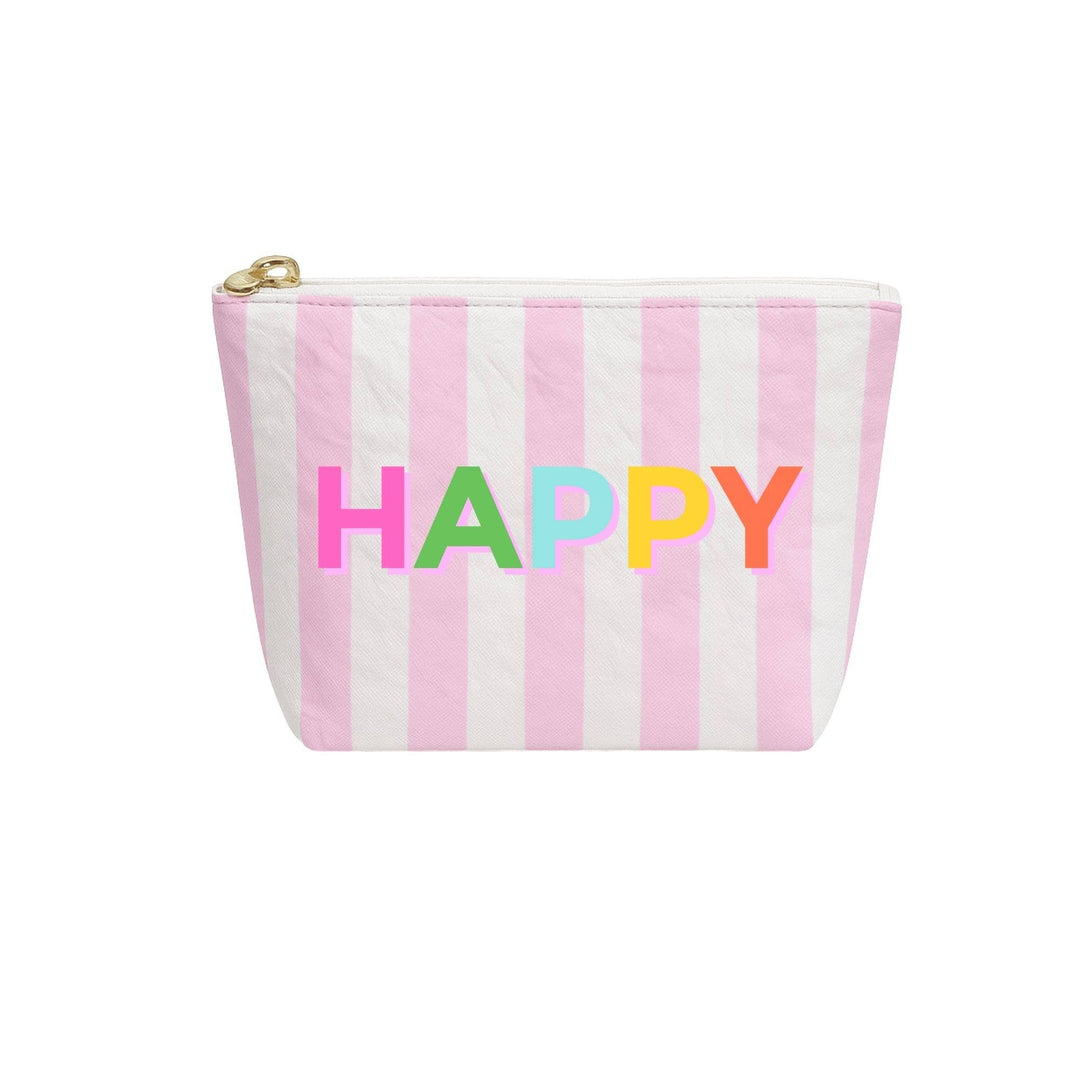 Cute Stripe Tyvek Pouch | Teen and Girl Stocking Stuffer