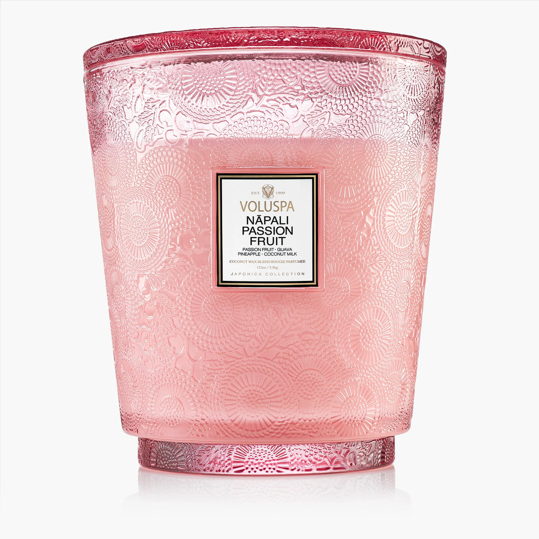 VOLUSPA- NAPALI PASSION FRUIT 5 WICK HEARTH CANDLE