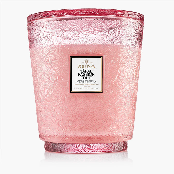 VOLUSPA- NAPALI PASSION FRUIT 5 WICK HEARTH CANDLE