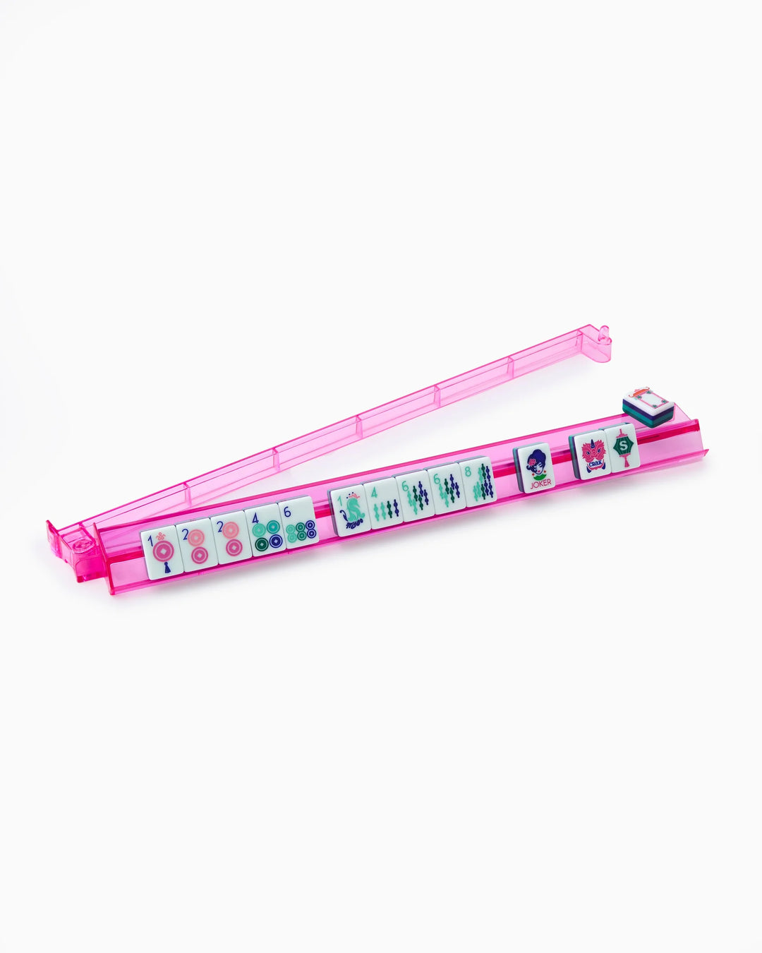 OH MY MAHJONG Multicolor Acrylic Rack & Pusher Set