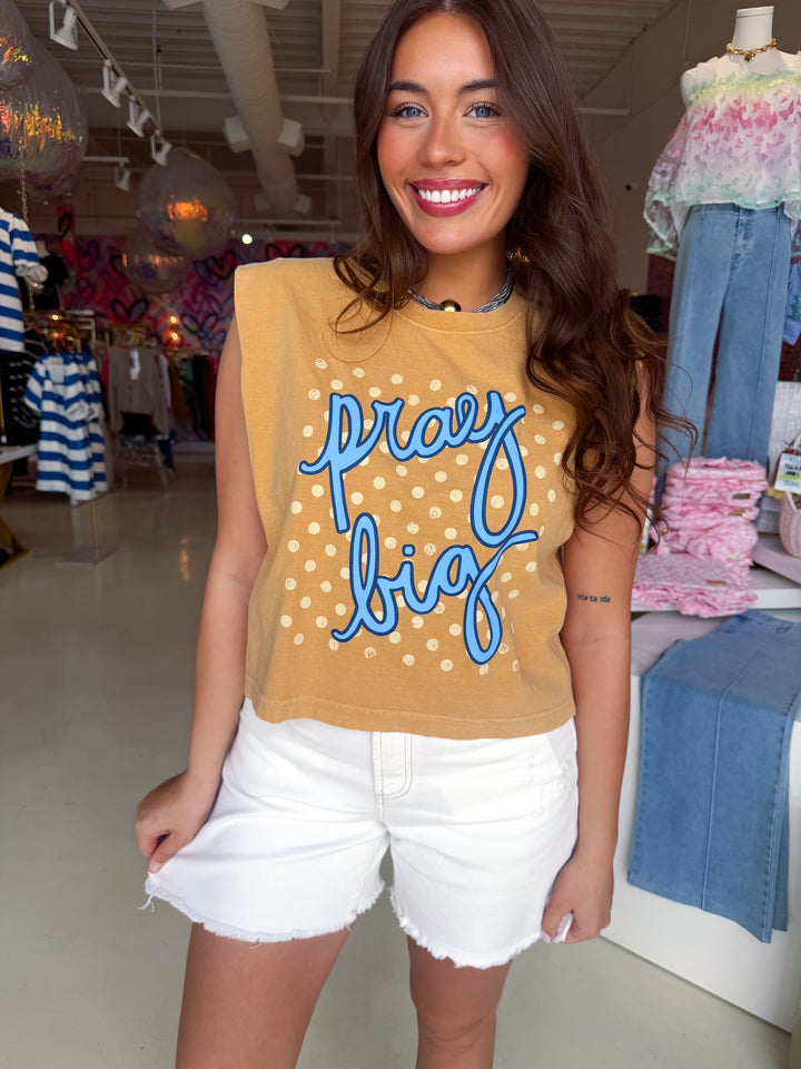 Halle White Denim Shorts