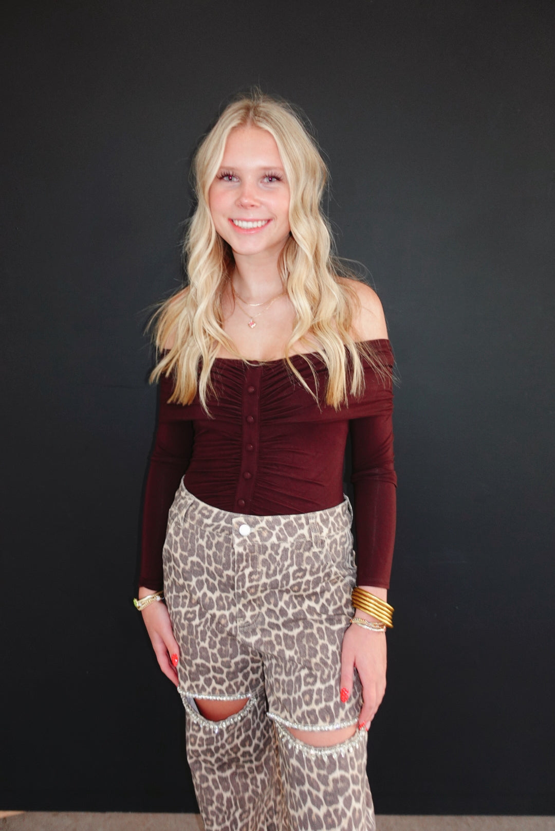 Alice Off Shoulder Bodysuit| 2 colors