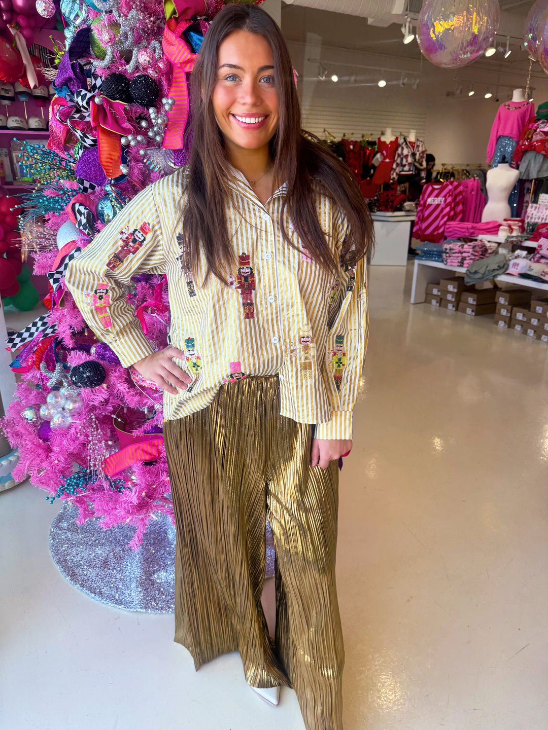 Walking on Gold Pants