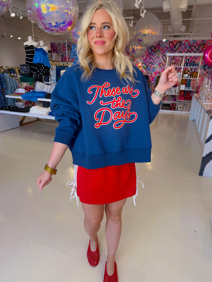 Ballpark Days Baseball Sweatshirt