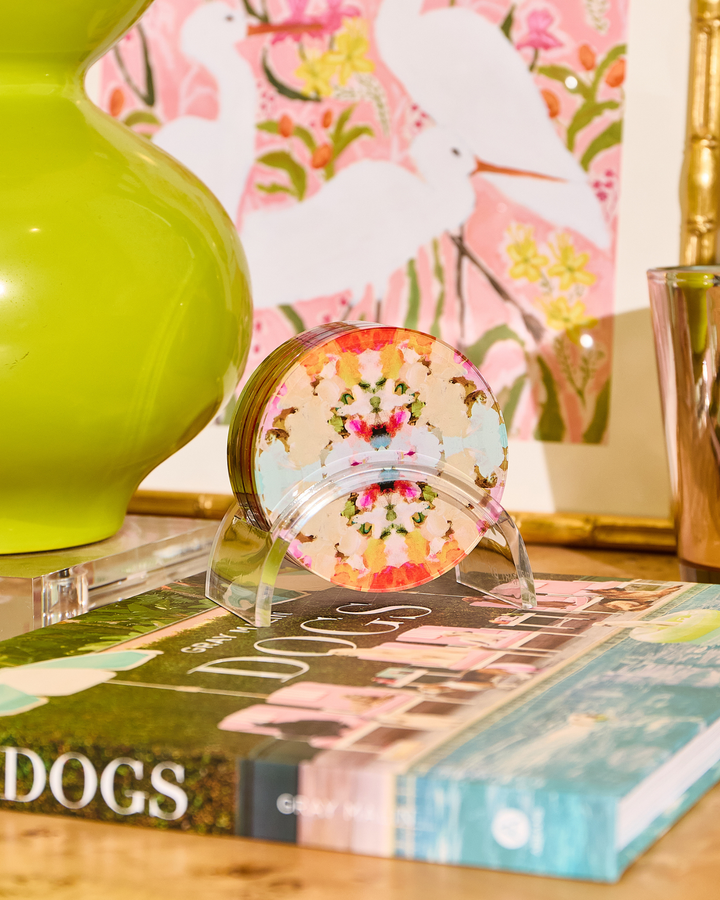 Amber Fresco Coaster