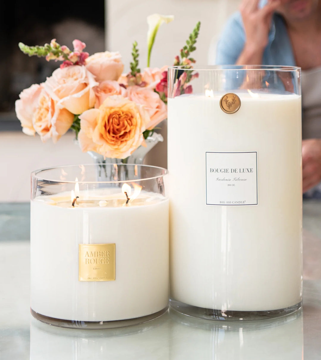 Baby Big Ass Candle Amber Rogue 150oz