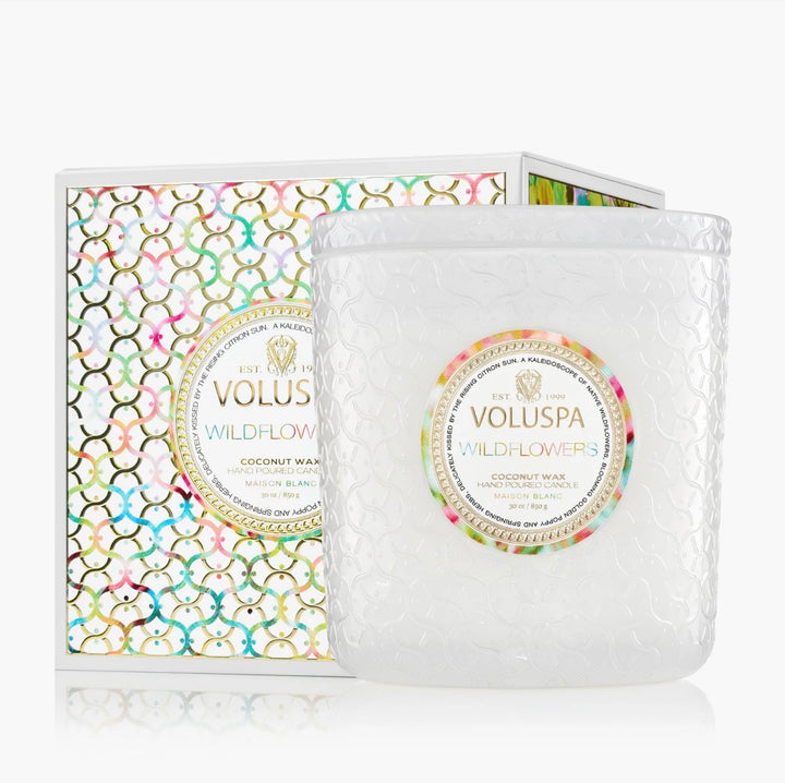 Voluspa Wildflowers Luxe Candle