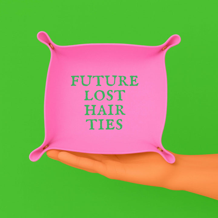 Future Lost Hair Ties (Pink & Green) Trinket tray valentines
