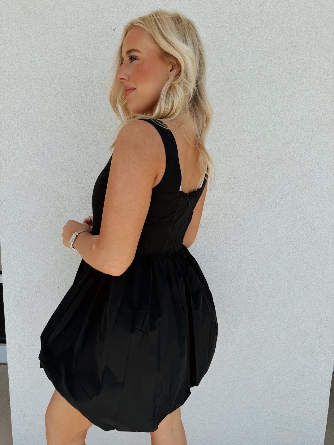 BuddyLove Black Heidi Mini Dress