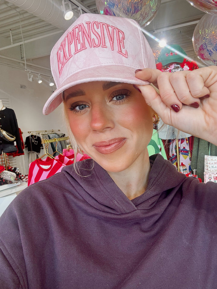 Expensive Pink Camo Trucker Hat