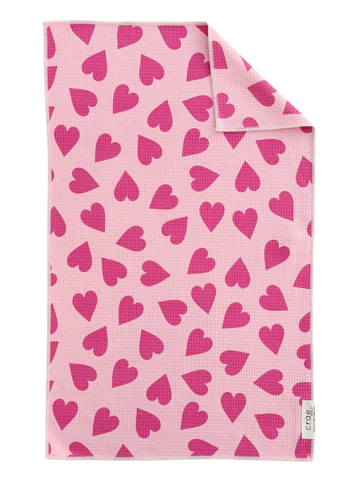 Pretty In Pink: Double-Sided Hand Towel