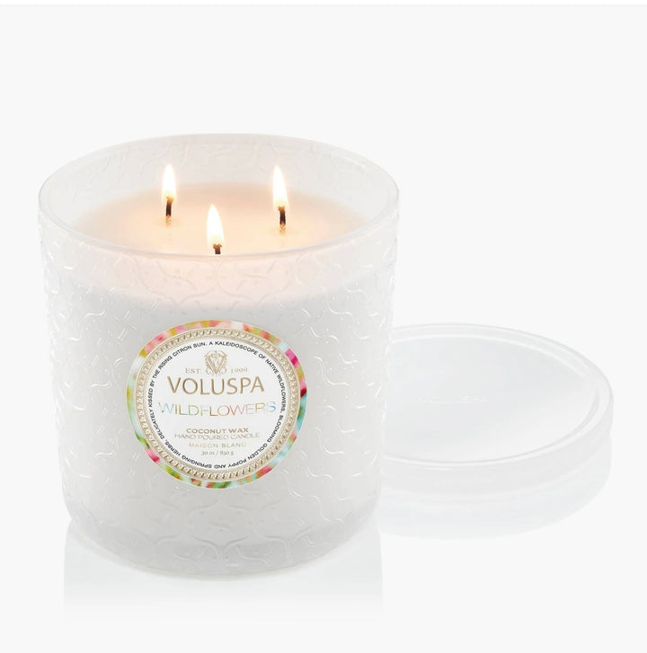 Voluspa Wildflowers Luxe Candle