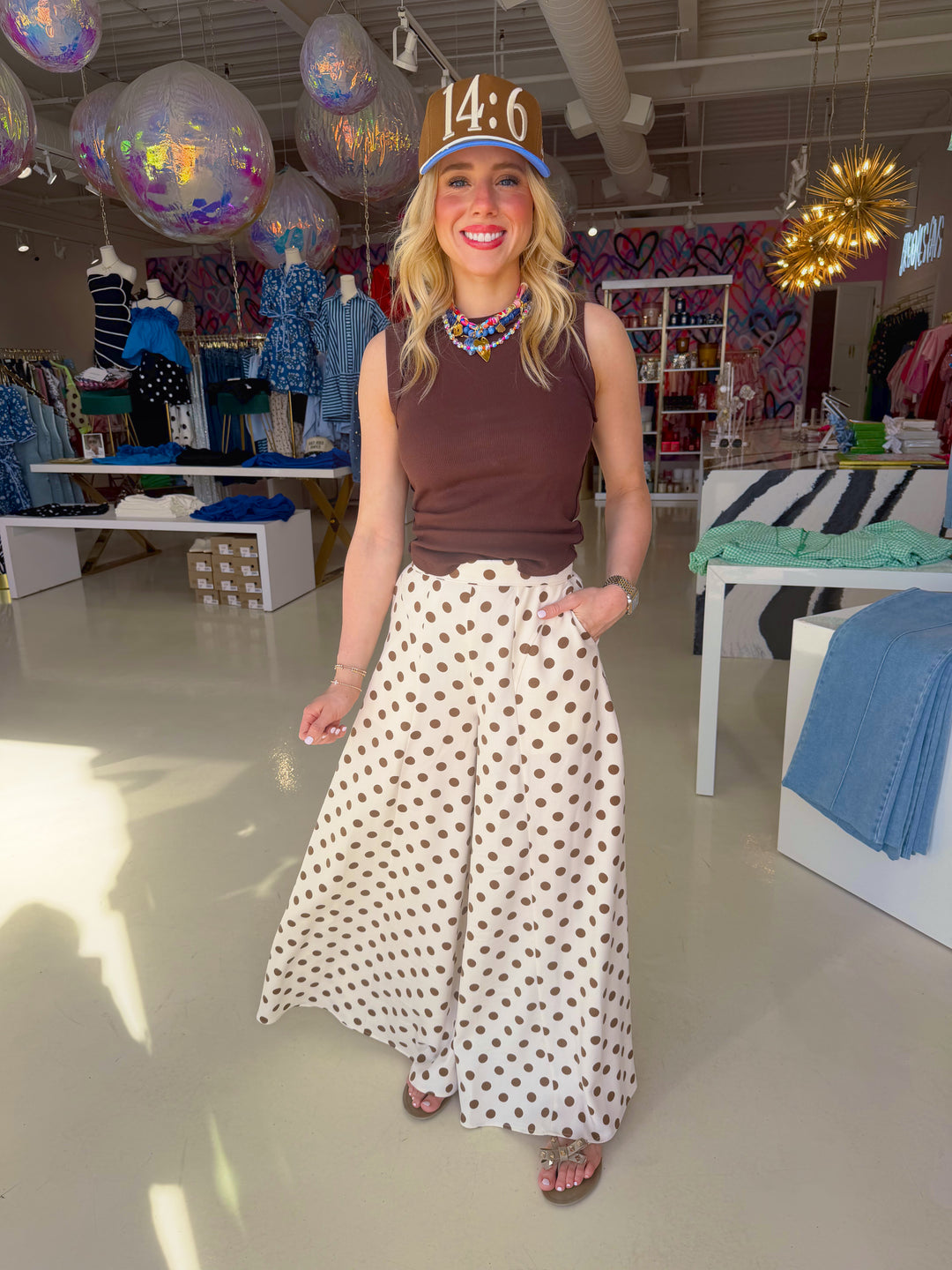 All Eyes on Me Polkadot Pant | Colors