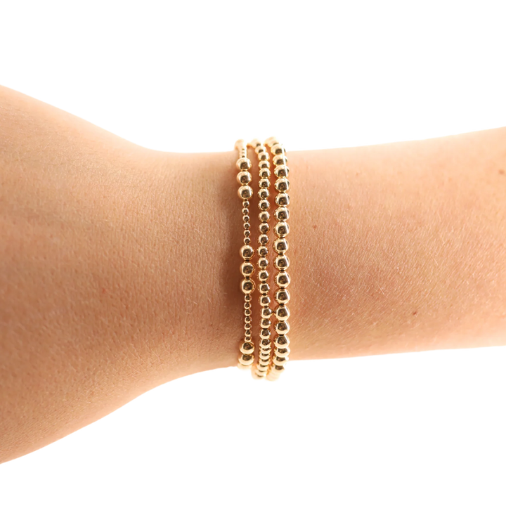 ILY 3MM + 4MM Bracelet Stack