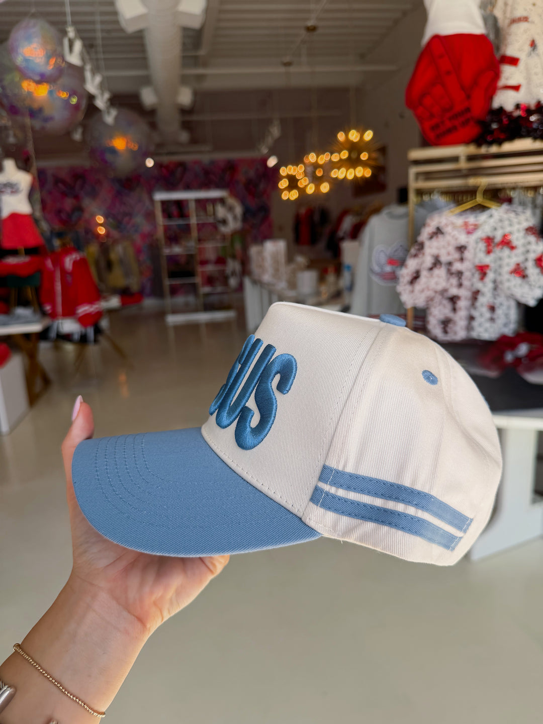 Blue "JESUS" Hat