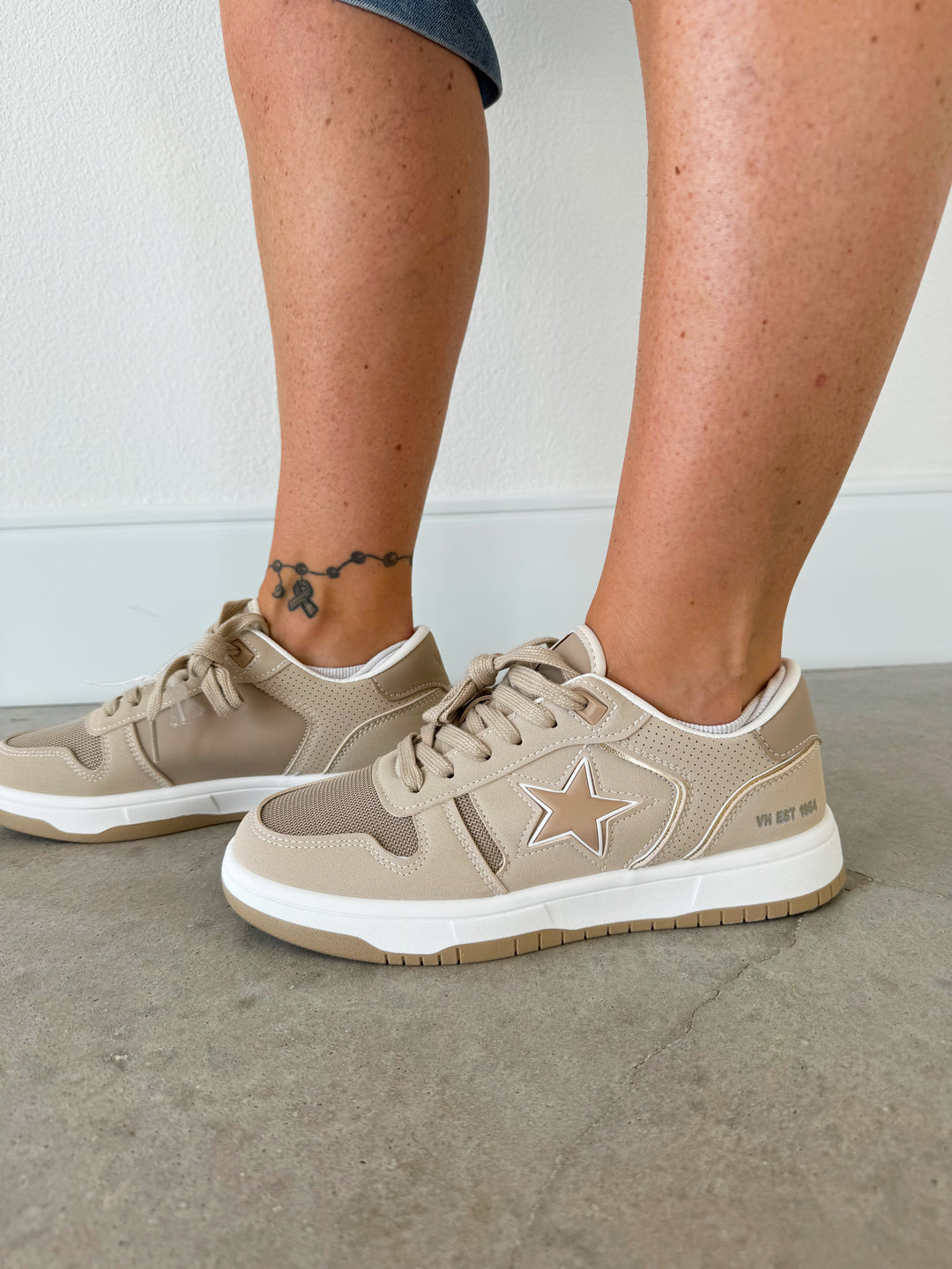 VH Beige on Beige Low Top Sneaker