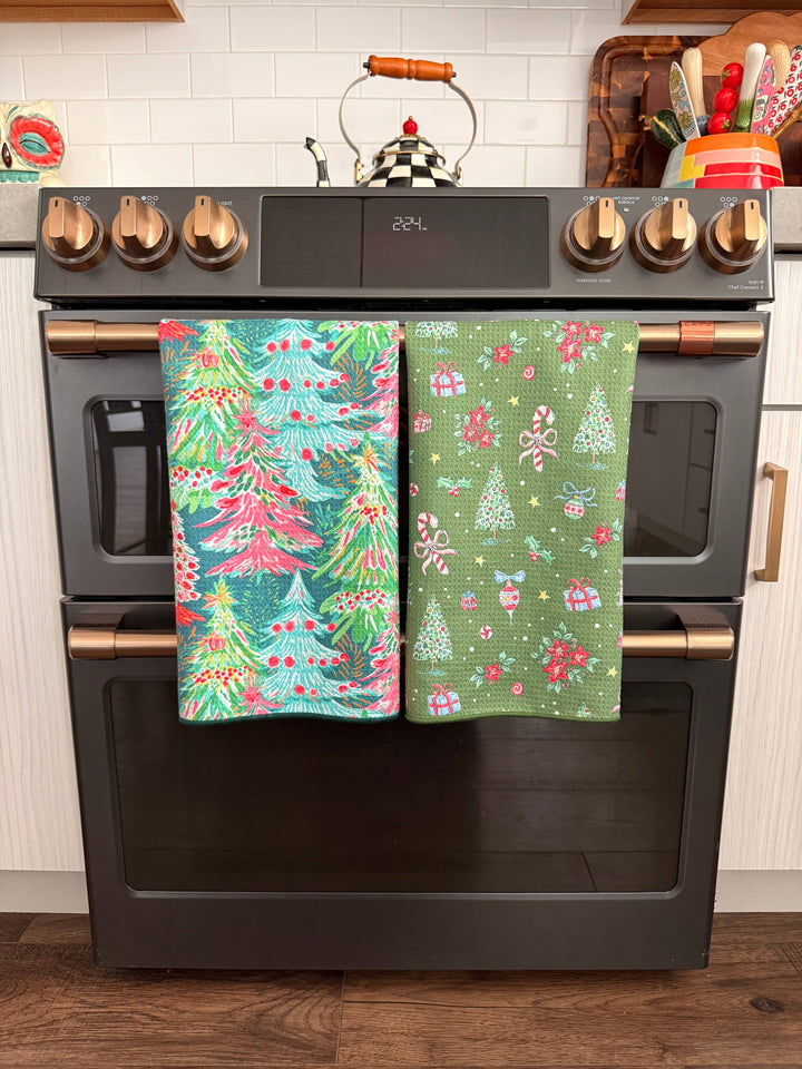 Tree Farm: Double-Sided Hand Towel