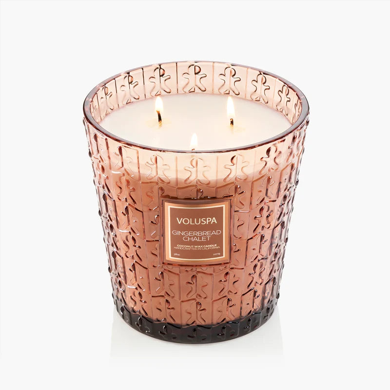 Voluspa Gingerbread Chalet 3W Hearth