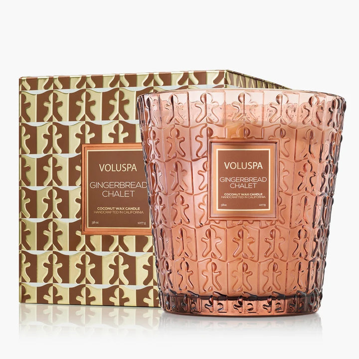 Voluspa Gingerbread Chalet 3W Hearth