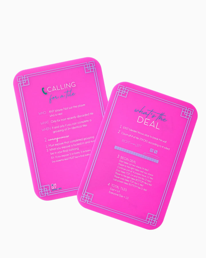 OH MY MAHJONG Pink Shufflers