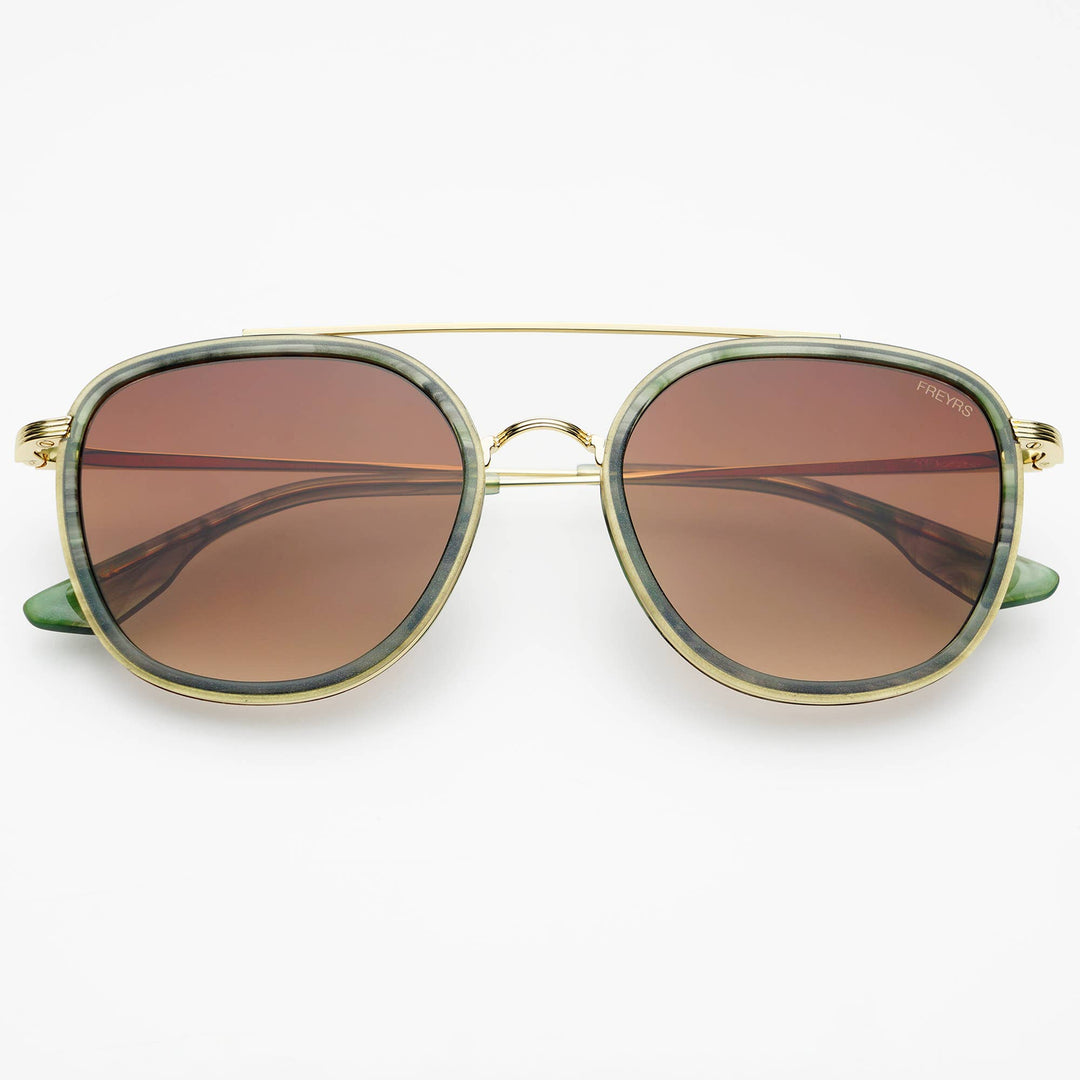 Weston Acetate Round Unisex Sunglasses