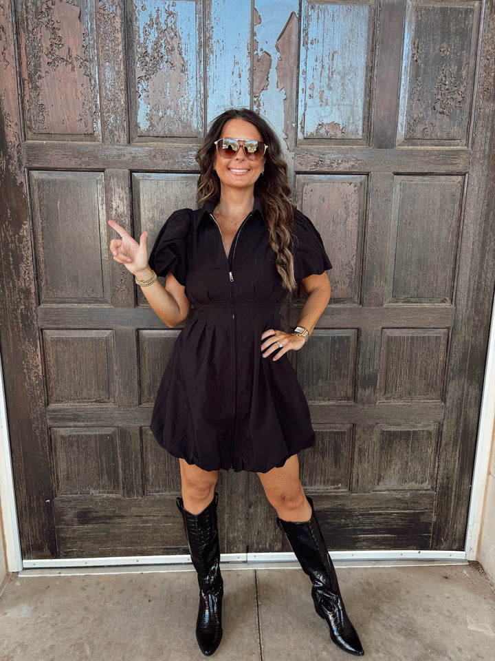 Get it Gameday Zipper Dress| 2 Colors