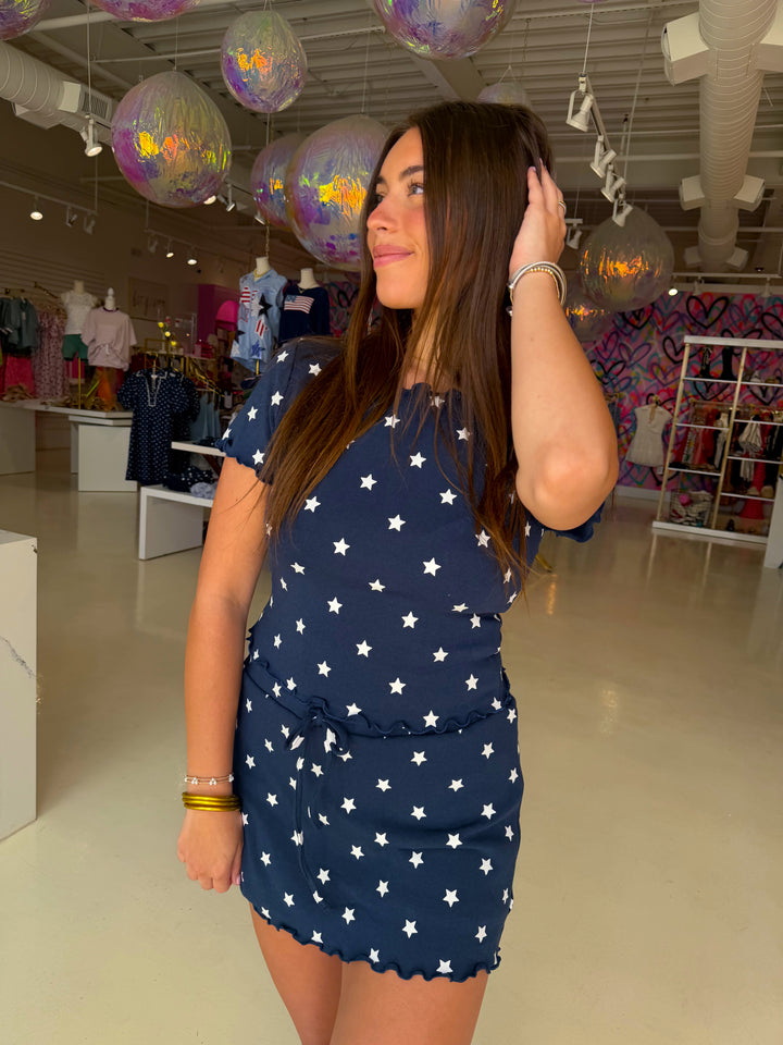 Shoot For the Stars Navy Set