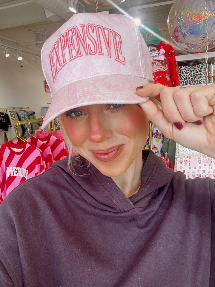 Expensive Pink Camo Trucker Hat