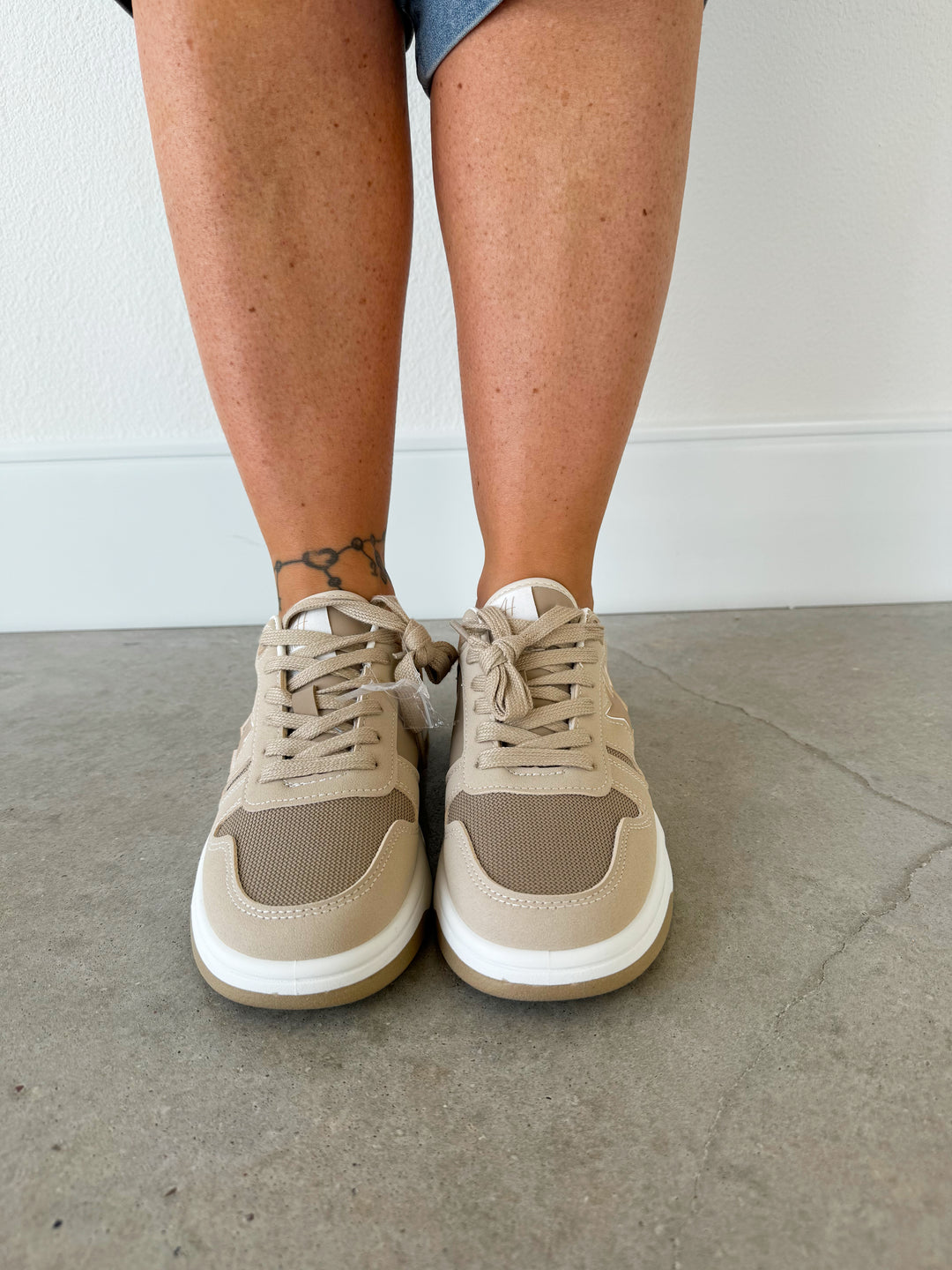 VH Beige on Beige Low Top Sneaker