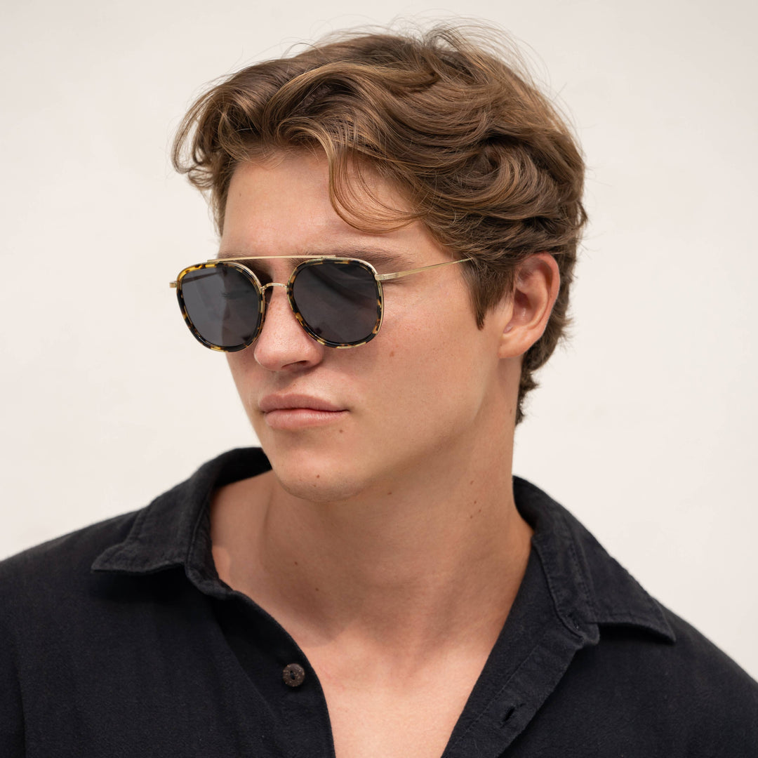Weston Acetate Round Sunglasses